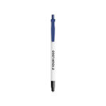 Stylo en plastique recyclé avec pointe tactile et encre noire BIC® vue principale