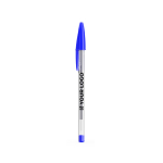 Stylo à bille en plastique transparent à encre bleue BIC® Cristal® vue principale