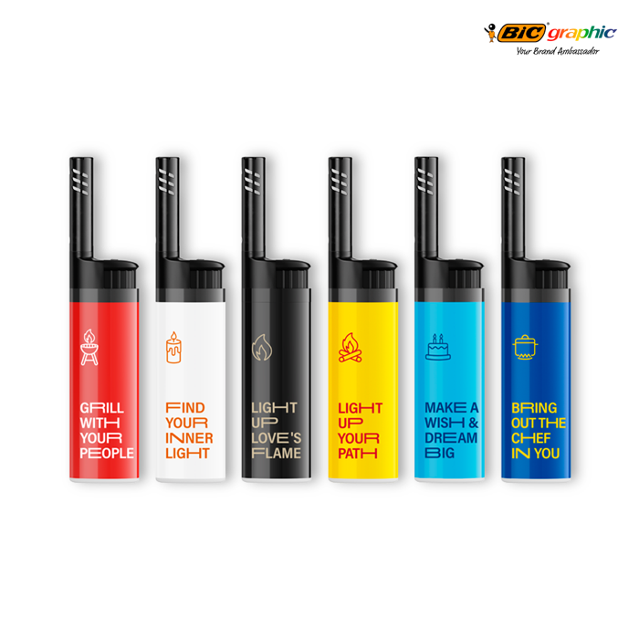 Briquet en plastique à embout allongé, grande portée EZ Reach™ BIC®