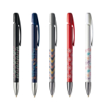Stylo à bille en plastique rechargeable à clic avec encre noire BIC®