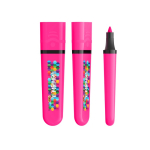 Surligneur fluorescent en plastique, encre d’origine naturelle BIC® couleur rose