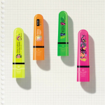 Surligneur fluorescent en plastique, encre d’origine naturelle BIC®