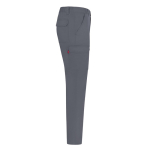 Pantalon multi-poches en sergé, taille élastique 190 g/m² Velilla couleur gris quatrième vue