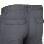 Pantalon multi-poches en sergé, taille élastique 190 g/m² Velilla couleur gris cinquième vue