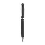 Set d’écriture premium avec stylo à bille et roller à encre bleue couleur noir troisième vue