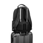 Sac à dos pour PC portable avec 2 compartiments rembourrés 20 L 17” couleur noir cinquième vue