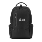 Sac à dos pour PC portable avec 2 compartiments rembourrés 20 L 17” avec zone d'impression