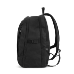 Sac à dos à ouverture complète avec poche, capacité 25 L, 16'' couleur noir quatrième vue