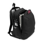 Sac à dos à ouverture complète avec poche, capacité 25 L, 16'' couleur noir sixième vue