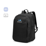 Sac à dos à ouverture complète avec poche, capacité 25 L, 16''