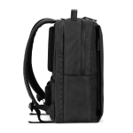 Sac à dos pour PC portable 17,3'' avec compartiments rembourrés 20 L couleur gris foncé quatrième vue