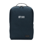 Sac à dos pour PC portable 17,3'' avec compartiments rembourrés 20 L avec zone d'impression