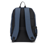Sac à dos en similicuir pour PC 16”, fermetures éclair imperméables couleur bleu deuxième vue