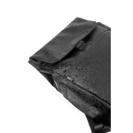 Sac à dos en cuir synthétique avec rabat, idéal pour PC portable 16” couleur noir Septième vue