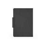 Set de stylo et carnet A5 en similicuir, pages lignées couleur noir deuxième vue
