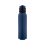 Gourde de sport en acier inoxydable recyclé à paroi simple 670 ml couleur bleu marine première vue