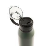 Gourde de sport en acier inoxydable recyclé à paroi simple 670 ml couleur vert militaire cinquième vue