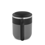 Mug de voyage double paroi, finition mate, base antidérapante, 400 ml couleur gris deuxième vue