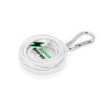 Câble USB-C vers USB-C tressé idéal pour la charge rapide 60 W couleur blanc cassé image avec logo