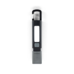 Lampe torche rechargeable USB-C avec modes LED et COB 2 W 800 mAh couleur noir première vue