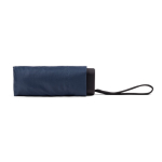 Petit parapluie manuel à 5 sections avec pochette en caoutchouc Ø90 couleur bleu troisième vue