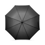 Grand parapluie anti-vent à ouverture semi-automatique Ø134,5 couleur noir première vue