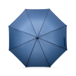 Grand parapluie anti-vent à ouverture semi-automatique Ø134,5 couleur bleu bondi première vue