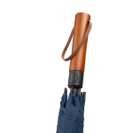 Grand parapluie anti-vent à ouverture semi-automatique Ø134,5 couleur bleu bondi troisième vue