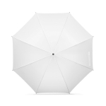 Grand parapluie anti-vent à ouverture semi-automatique Ø134,5 couleur blanc cassé première vue