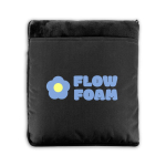 Couverture polaire douce 3 en 1 avec poche frontale 220 g/m² couleur noir Image avec logo 3