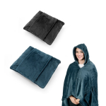 Couverture polaire douce 3 en 1 avec poche frontale 220 g/m² diverses couleurs