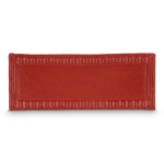 Antistress en mousse PU en forme carrée de conteneur maritime couleur rouge deuxième vue