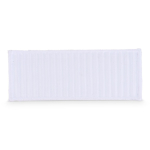Antistress en mousse PU en forme carrée de conteneur maritime couleur blanc quatrière vue