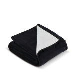 Couverture en microfibre de polyester avec sublimation 500 g/m² couleur noir troisième vue