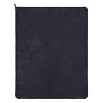 Couverture en microfibre de polyester avec sublimation 500 g/m² couleur noir quatrière vue