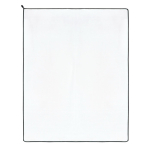 Couverture en microfibre de polyester avec sublimation 500 g/m² couleur noir cinquième vue