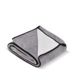 Couverture en microfibre de polyester avec sublimation 500 g/m² couleur gris troisième vue