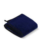 Couverture en microfibre de polyester avec sublimation 500 g/m² couleur bleu foncé deuxième vue