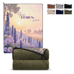 Couverture en microfibre de polyester avec sublimation 500 g/m²