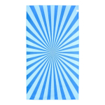 Serviette de plage en RPET à séchage rapide 100 x 180 cm couleur bleu cinquième vue