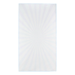 Serviette de plage en RPET à séchage rapide 100 x 180 cm couleur bleu sixième vue