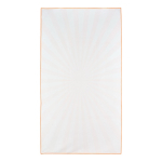 Serviette de plage en RPET à séchage rapide 100 x 180 cm couleur orange sixième vue