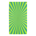 Serviette de plage en RPET à séchage rapide 100 x 180 cm couleur vert lime cinquième vue