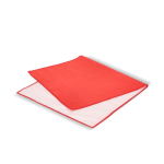 Serviette en RPET à séchage rapide avec pochette 40 x 80 cm couleur rouge troisième vue