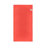 Serviette en RPET à séchage rapide avec pochette 40 x 80 cm couleur rouge cinquième vue
