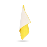 Serviette en RPET à séchage rapide avec pochette 40 x 80 cm couleur jaune quatrière vue