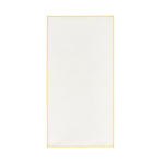 Serviette en RPET à séchage rapide avec pochette 40 x 80 cm couleur jaune sixième vue