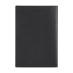 Carnet A5 à couverture souple avec ruban marque-page, pages lignées couleur rouge troisième vue