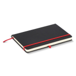 Carnet A5 à couverture rigide en PU, pages lignées couleur rouge cinquième vue