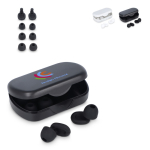 Bouchons d’oreilles en silicone souple avec étui et en 3 tailles